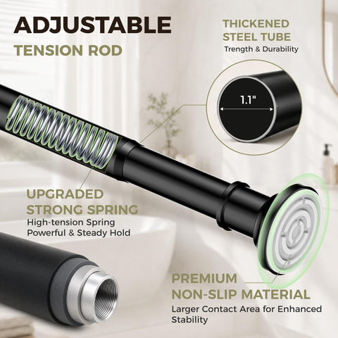 Widyana spring telescopic mechanism close-up showing compression action for secure hold