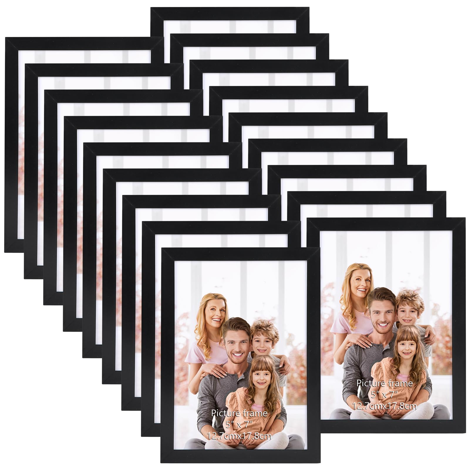 WIFTREY front packaging showing 18 black 5x7 frames and value
