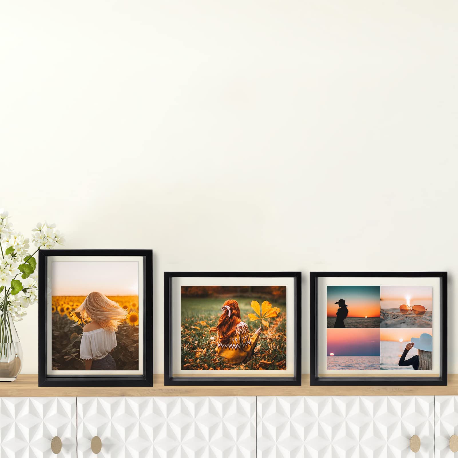 WIFTREY tabletop display on wood shelf showing decorative styling benefit