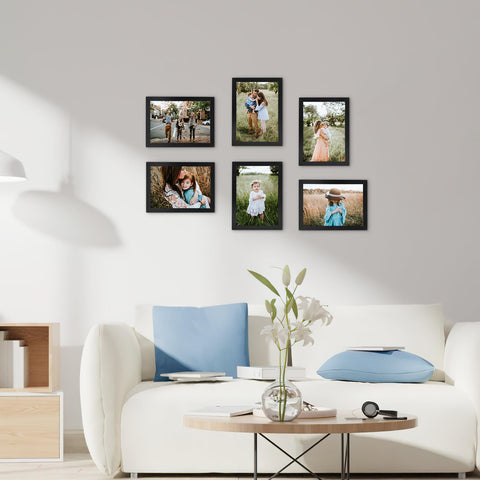 WIFTREY gallery wall arrangement showing consistent uniform look