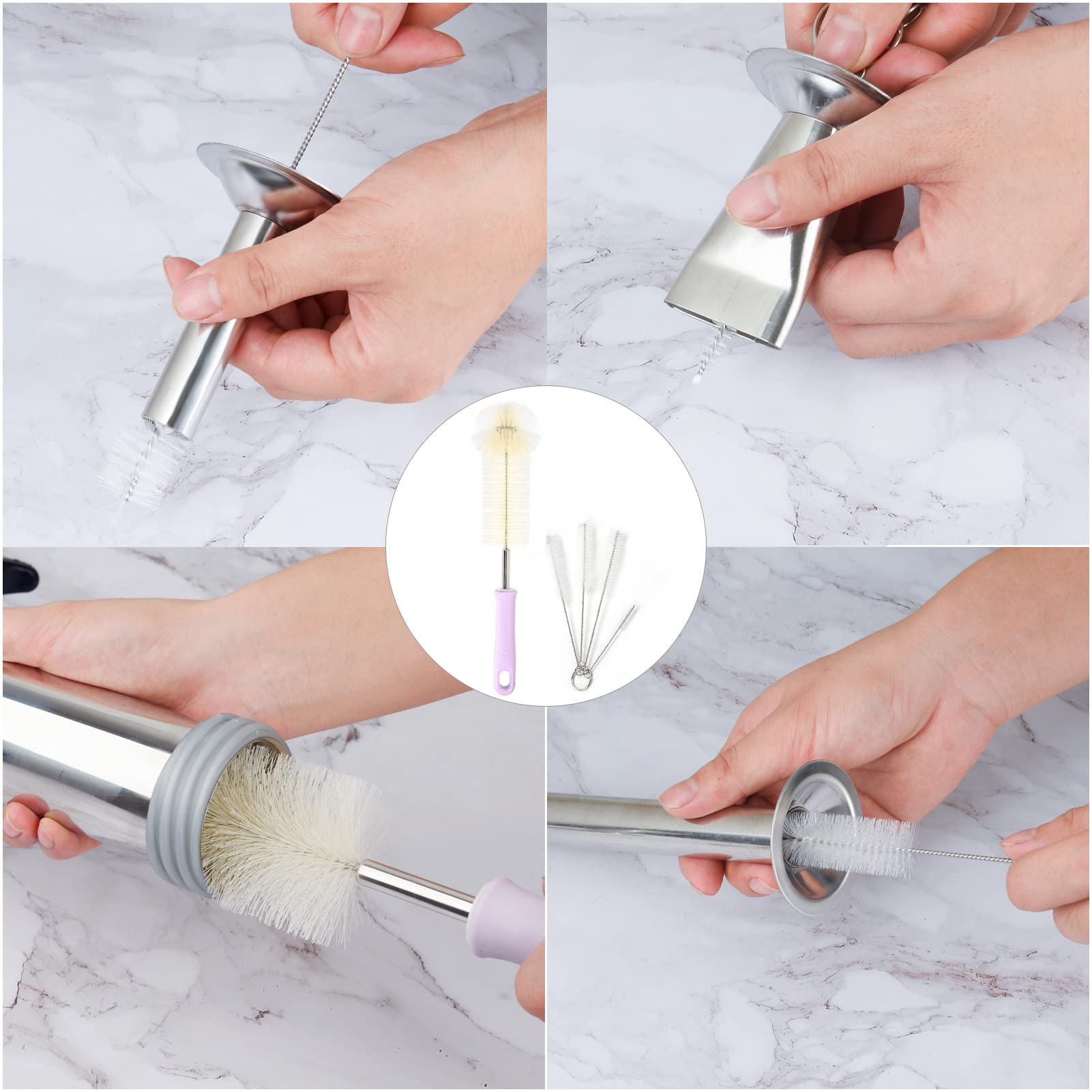 WILDDIGIT polished nozzle closeup highlighting food-safe finish and easy washability