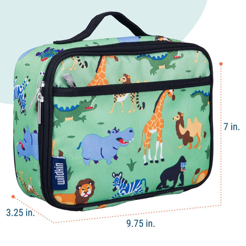 Wildkin zipper and handle close-up for easy-carry durability benefit
