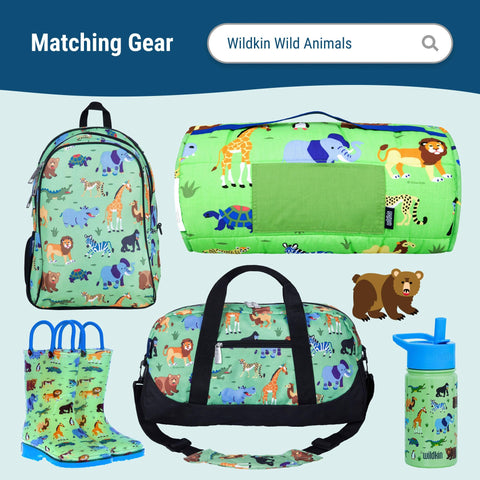 Wildkin beside a notebook to show size and school-ready fit benefit
