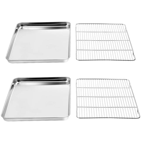 Wildone close-up of mirror finish steel surface for easy release and fast cleaning