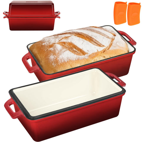 Wildone red pan front packaging showing brand and durable enamel finish benefit