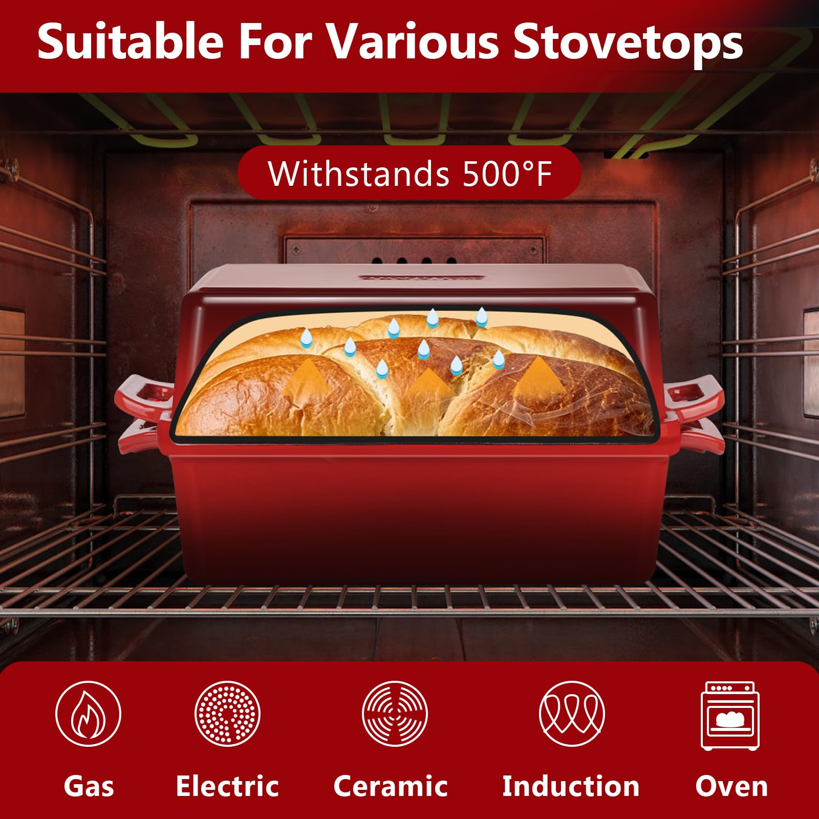 Wildone silicone handle covers on pan showing heat protection for safe handling