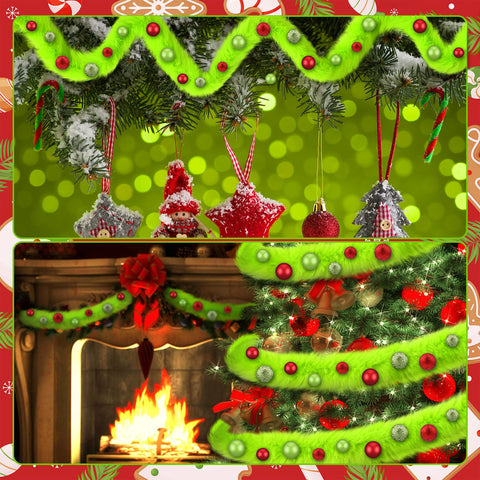 WILLBOND garland styled on a mantel creating cozy holiday focal point