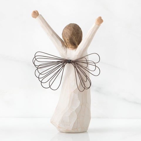 Willow Tree Courage in fitted gift box with enclosure card ready to give