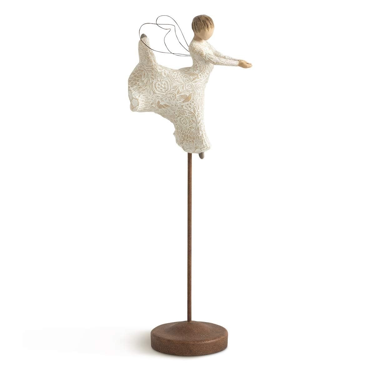Willow Tree front view showing graceful pose and display-ready base benefit