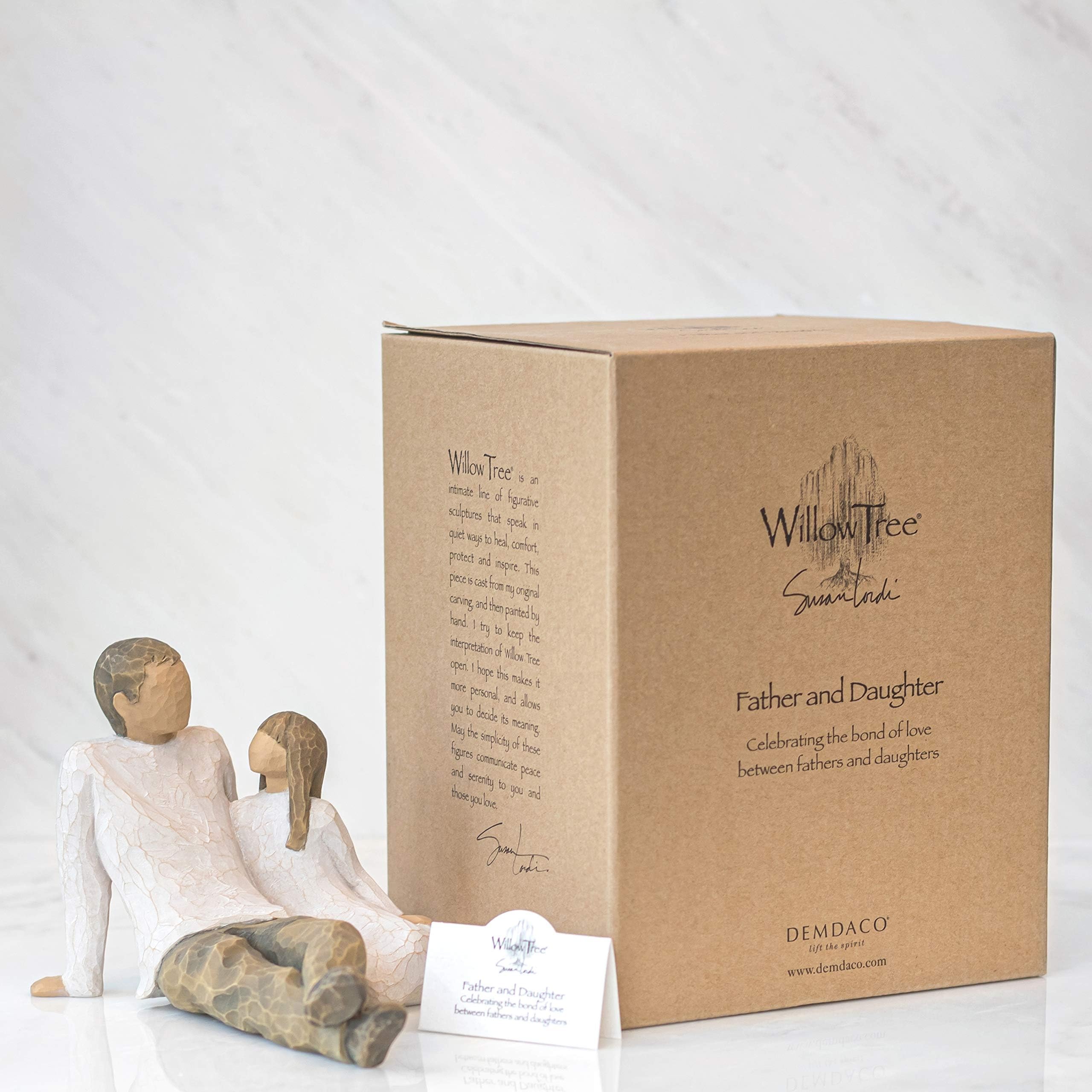 Willow Tree in fitted gift box with enclosure card ready for easy gifting