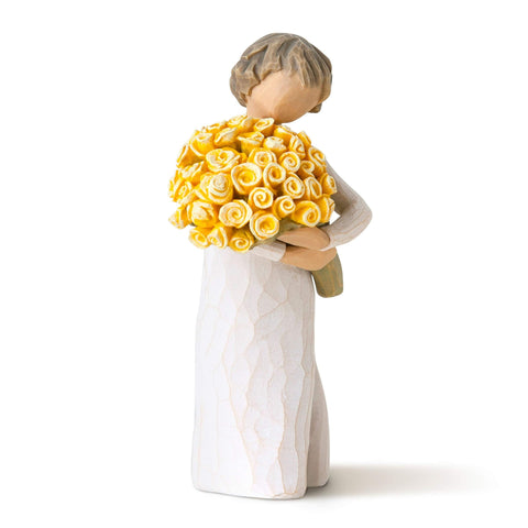 Willow Tree front packaging shows boxed figure ready to gift and protects finish