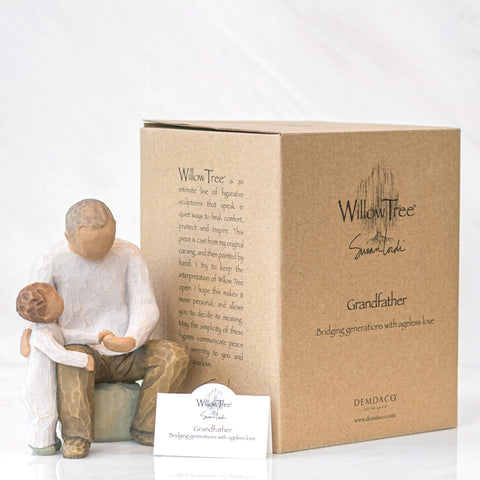 Willow Tree figure in fitted gift box ready to present for special family occasions