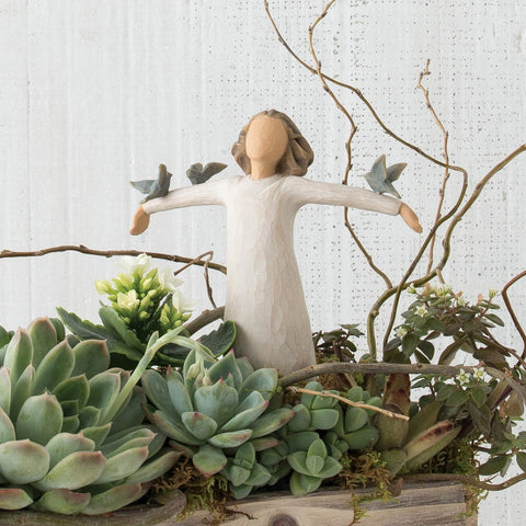 Willow Tree figure in fitted gift box, ready for gifting and safe storage