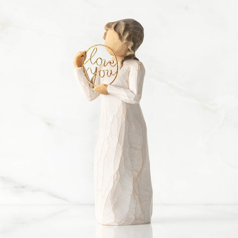 Willow Tree fitted box packaging ready to gift and protect the figure