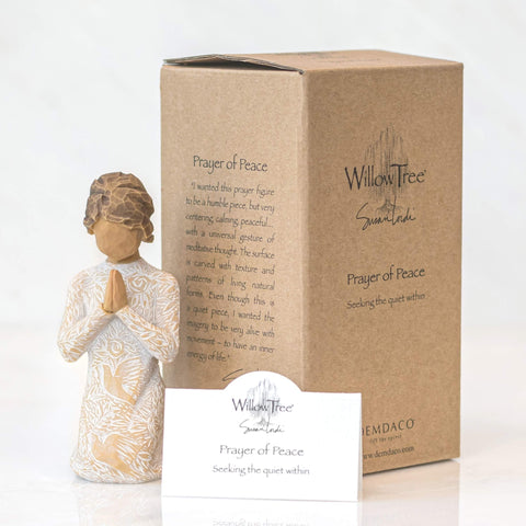 Willow Tree lifestyle bedside display offering daily comfort and presence