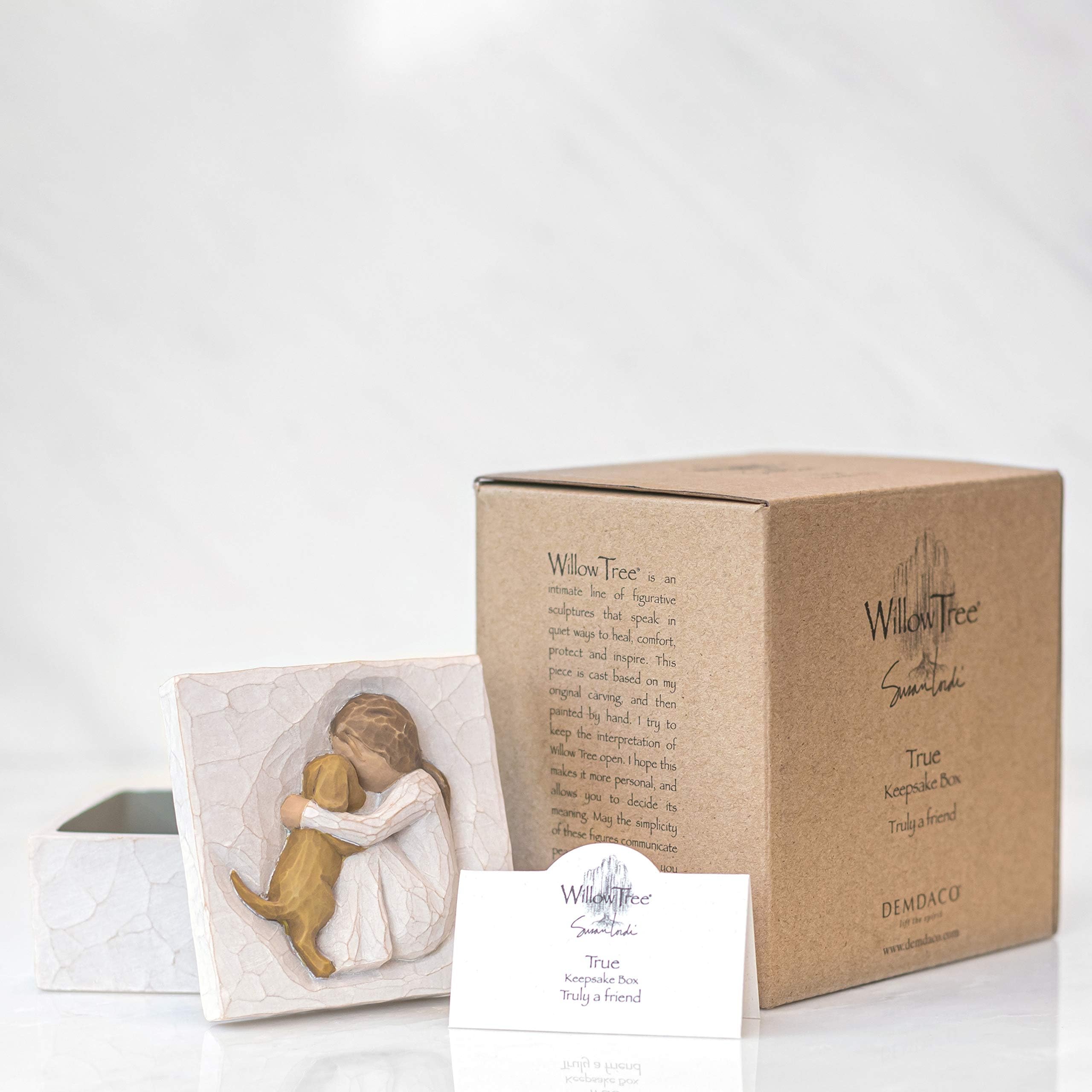 Willow Tree keepsake in fitted gift box ready for giving with presentation appeal