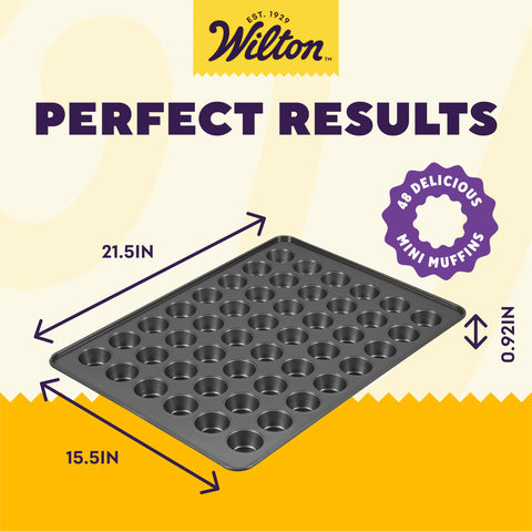 Wilton close‑up of nonstick surface detail highlights easy release and cleanup