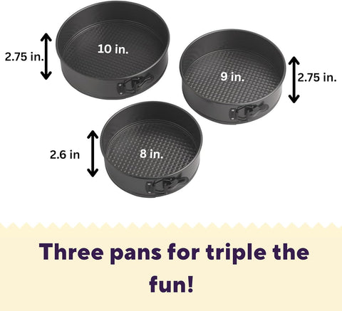 Wilton gold non-stick close-up showing smooth surface for effortless release