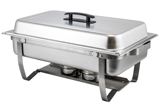 Winco chafer in catering setup demonstrating polished buffet service benefit