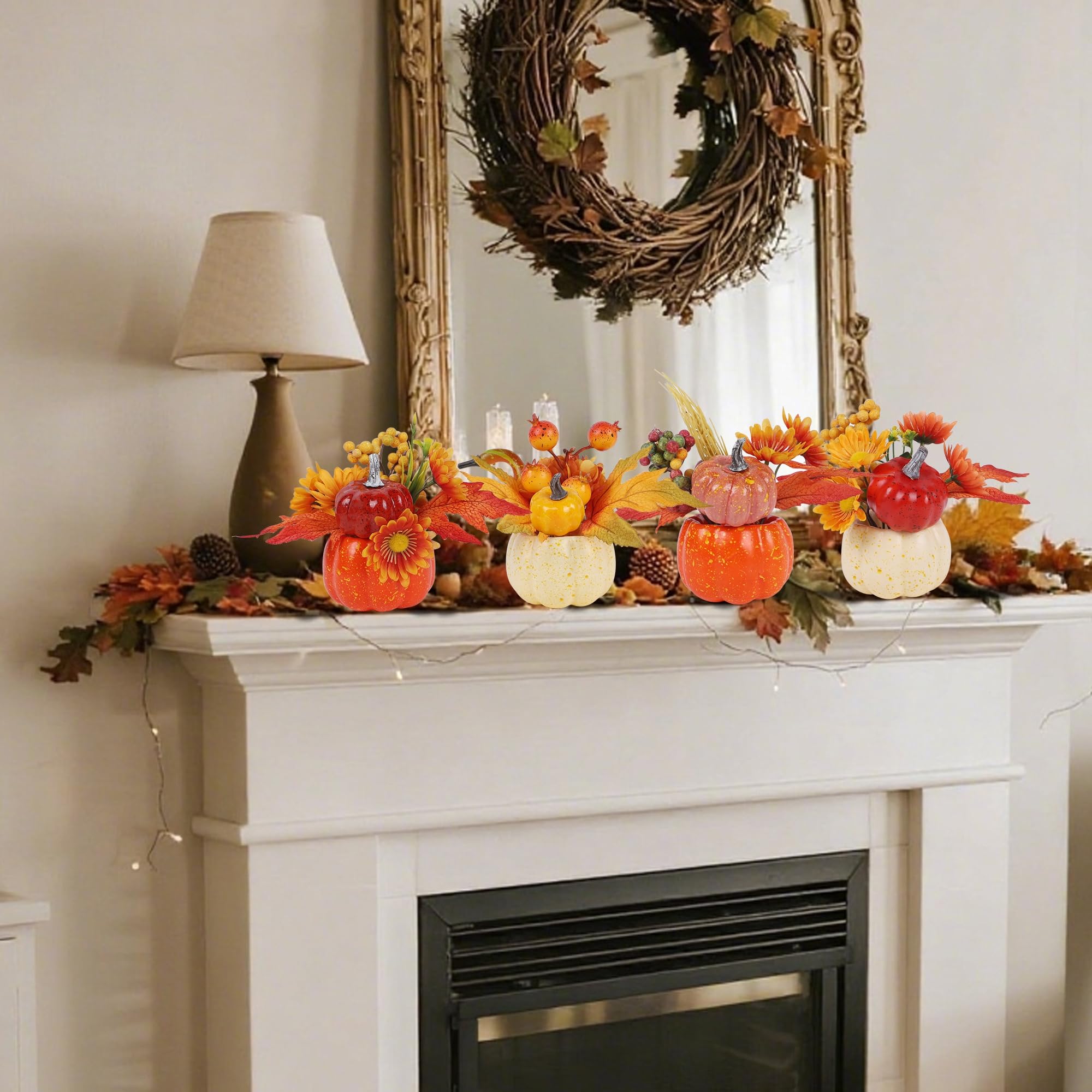 winemana pumpkins next to ruler showing compact size and scale