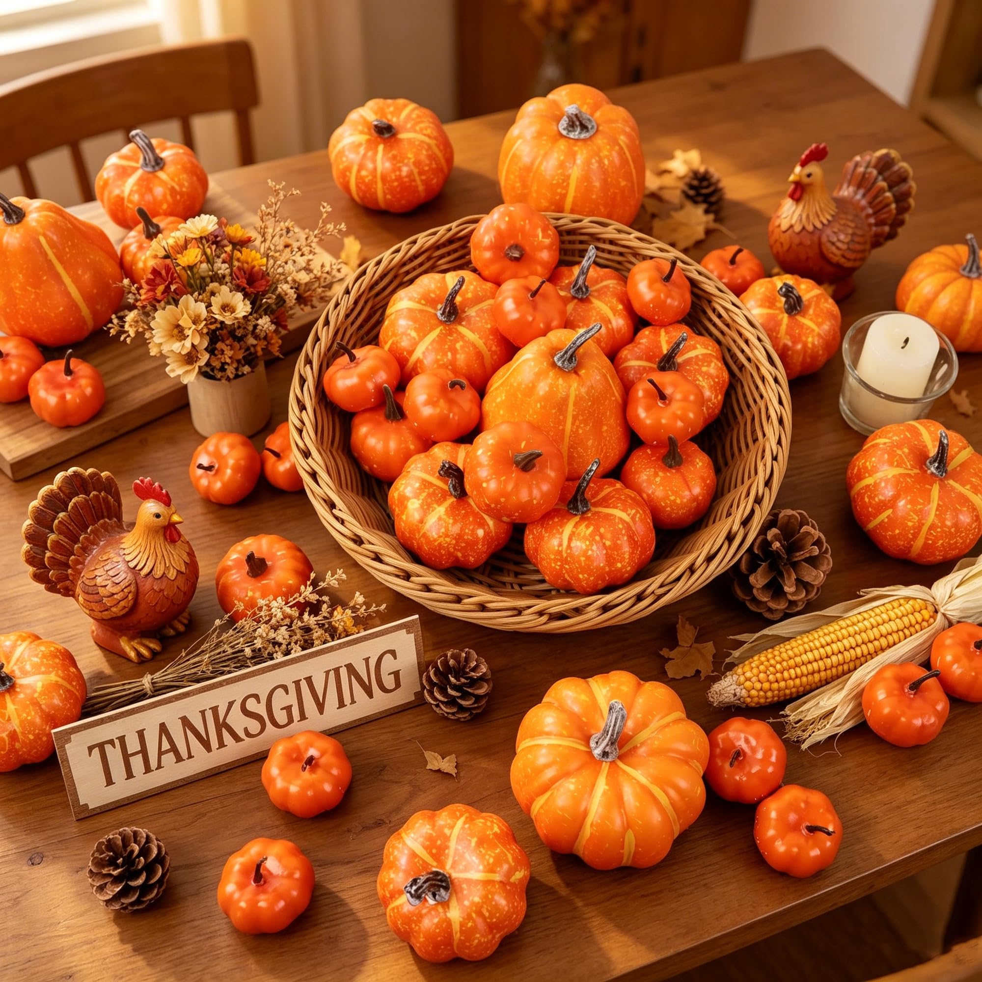 winemana pumpkins incorporated into wreath craft for versatile DIY projects