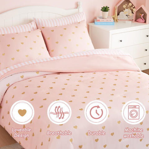 Wink Deer size comparison on twin bed showing fit and scale benefit: correct mattress coverage