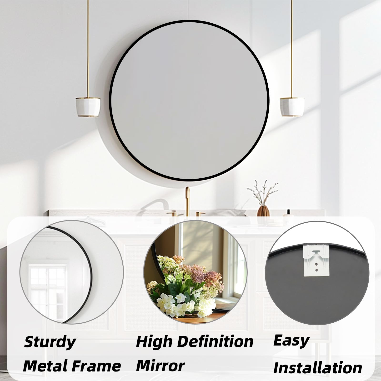 Winnker close-up of aluminum-alloy frame highlighting rustproof durability benefit