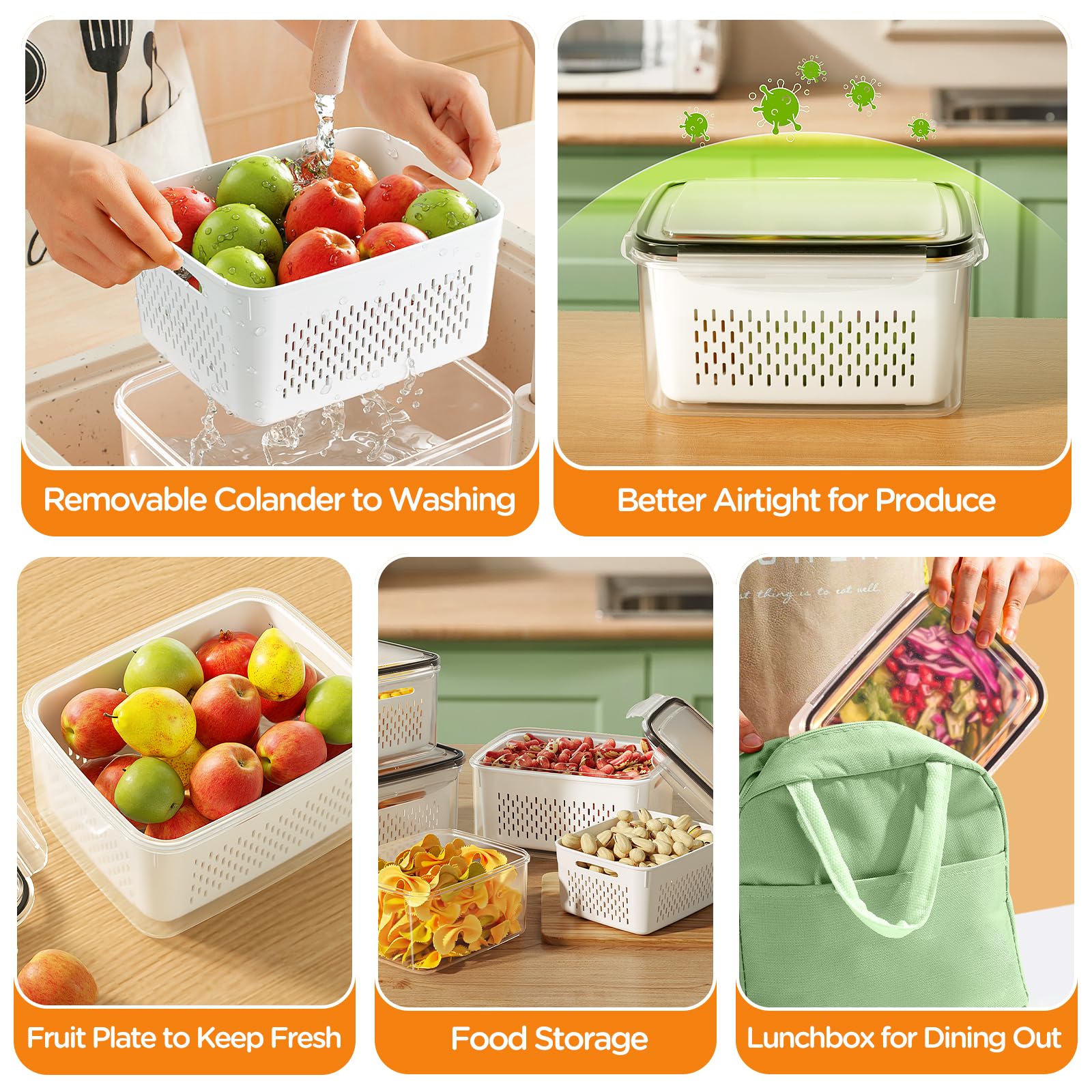 Winproper lineup showing four sizes side-by-side for quick portion and size choice