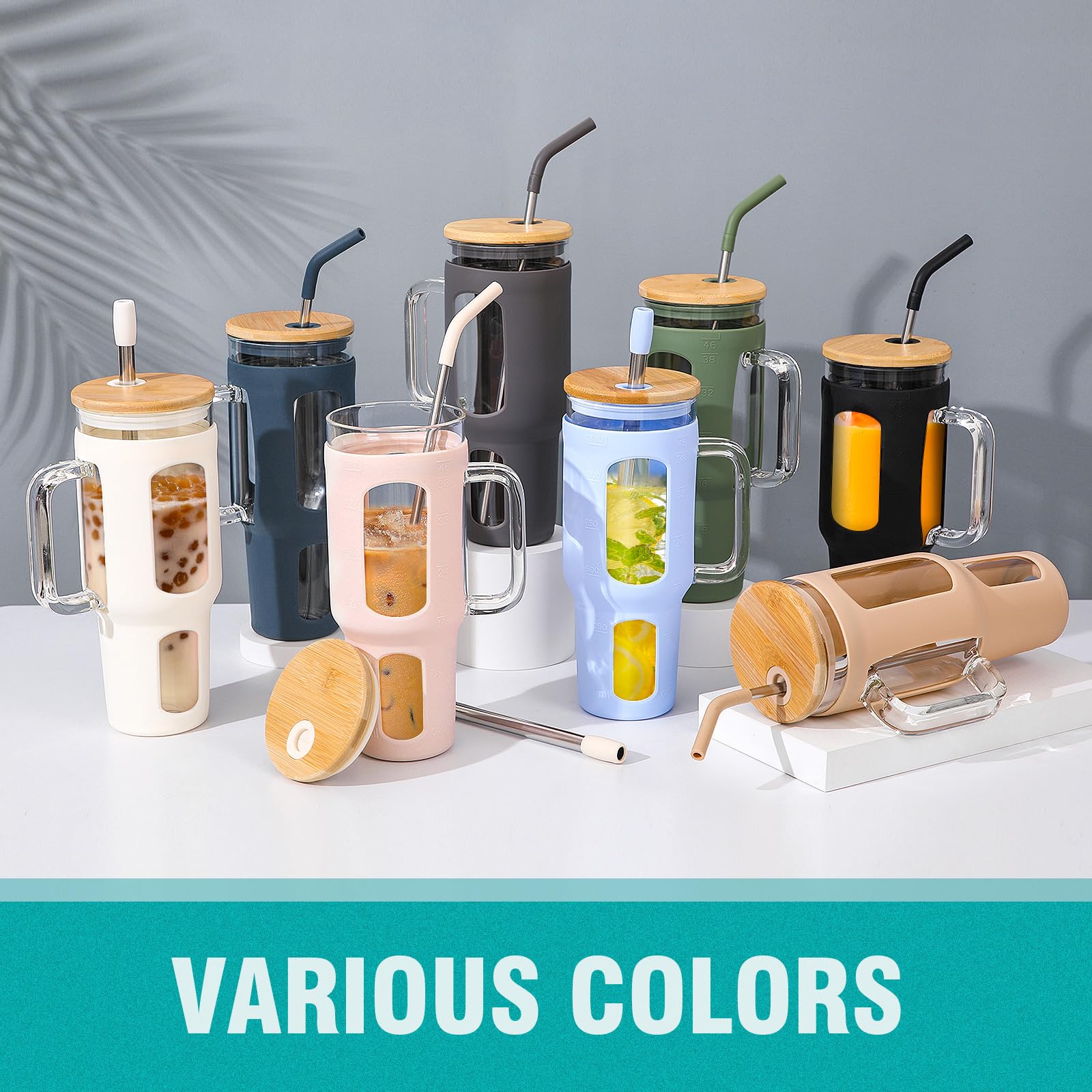 WINSA tumbler on desk with laptop and notebook, stylish everyday hydration