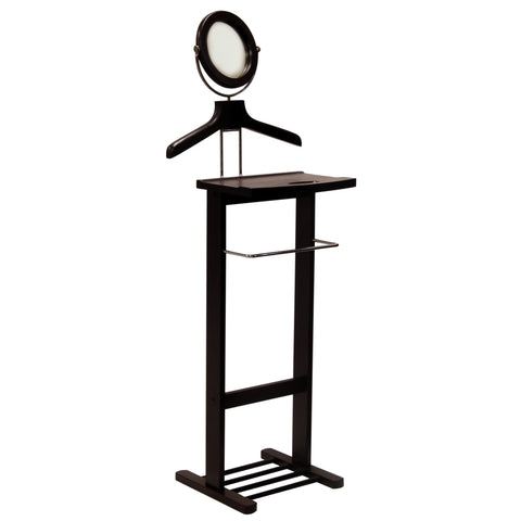 Winsome Carson front view showing full valet stand and organized outfit