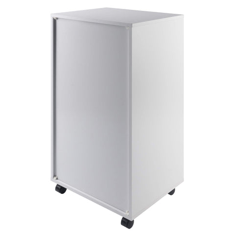Two Winsome Halifax units supporting a tabletop to create a practical workstation
