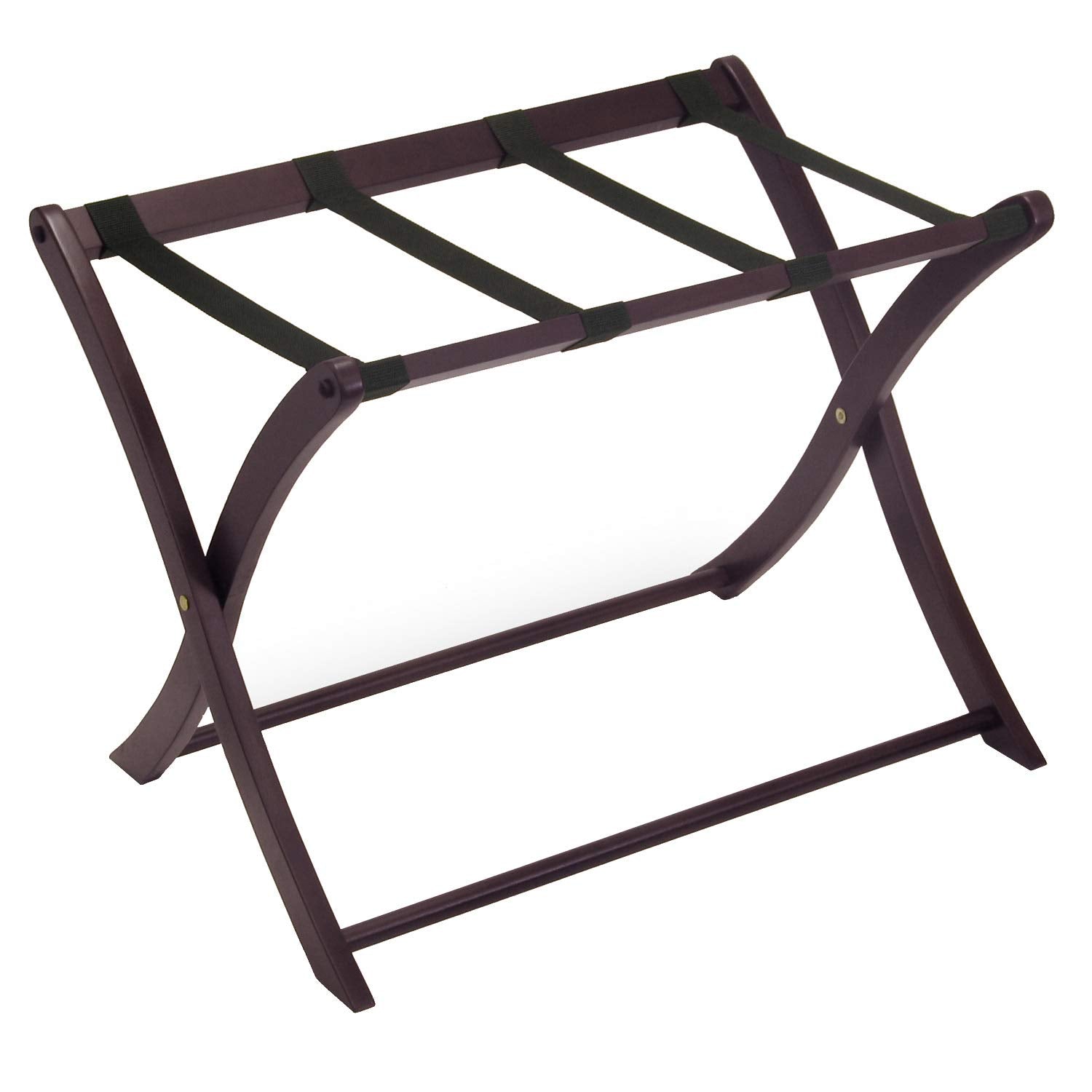 Winsome Scarlett front view in espresso showing sturdy frame and elegant design benefit convenience