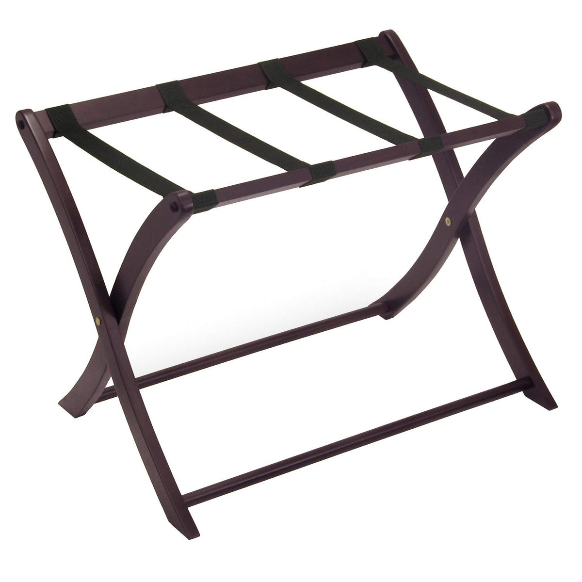 Winsome Scarlett front view in espresso showing sturdy frame and elegant design benefit convenience