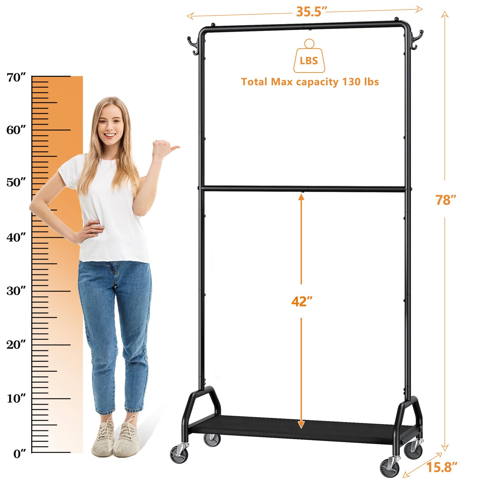Wiracks welded base stability detail highlights sturdy support benefit