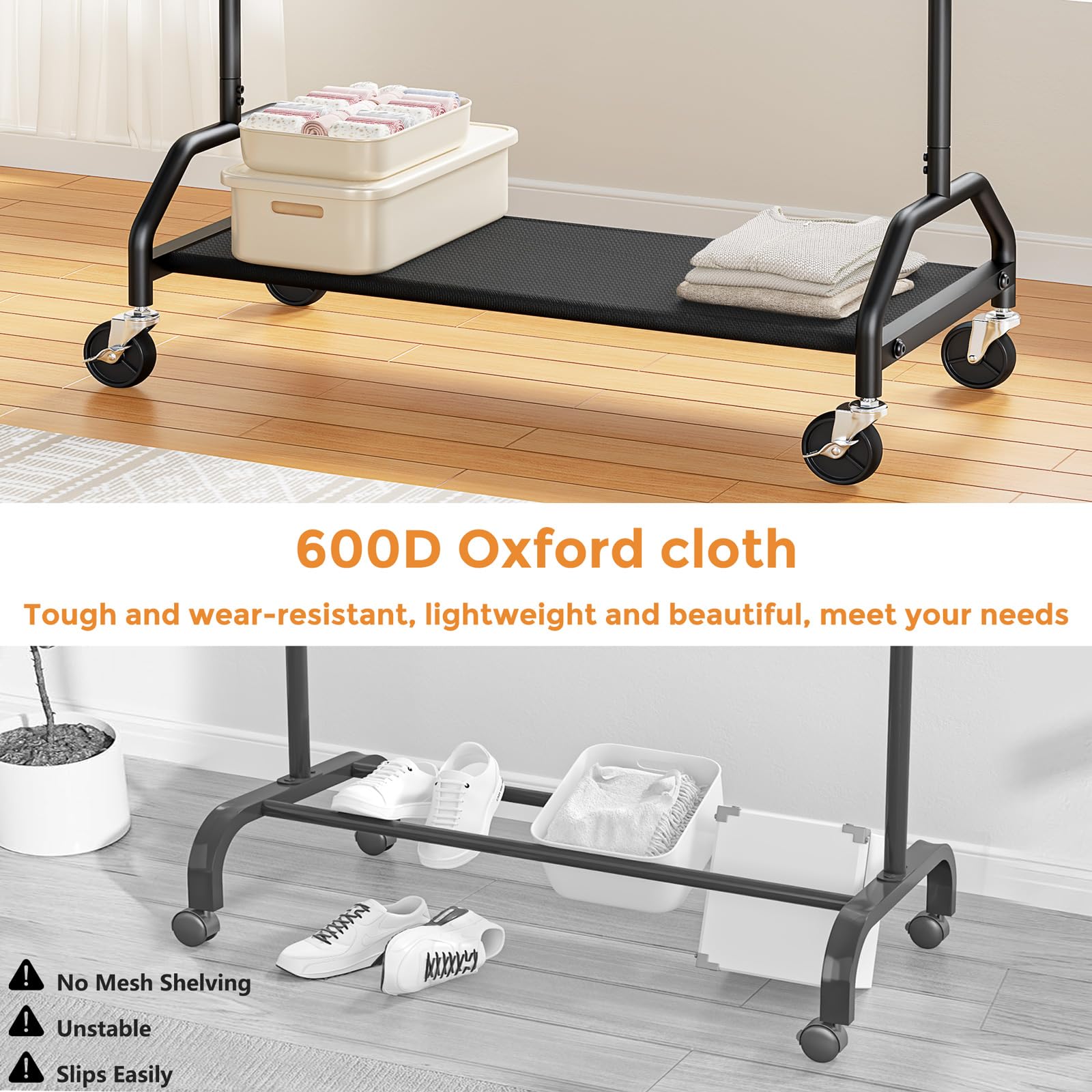 Wiracks size and scale next to doorway demonstrates compact footprint benefit