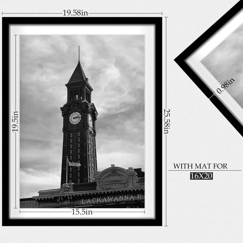 Wiscet frames arranged on wall gallery creating cohesive display benefit