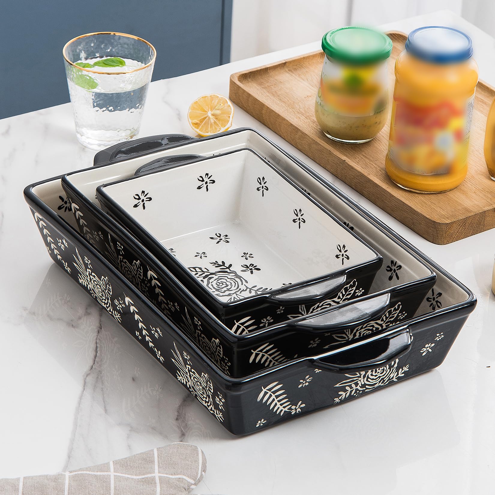 Wisenvoy close-up of rose pattern glaze highlighting decorative look and easy-clean surface
