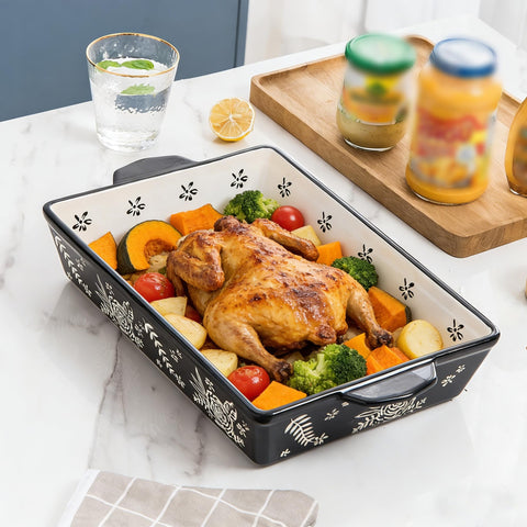 Wisenvoy nested casserole dishes demonstrating compact storage and space-saving benefit