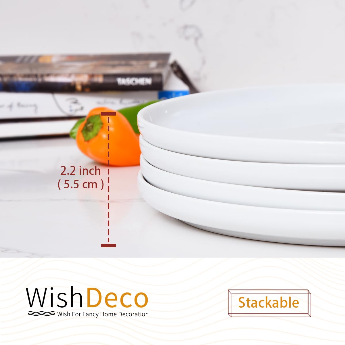 WishDeco securely packaged plates showing protective shipping care