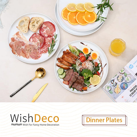 WishDeco close-up of porcelain glaze showing smooth scratch-resistant surface