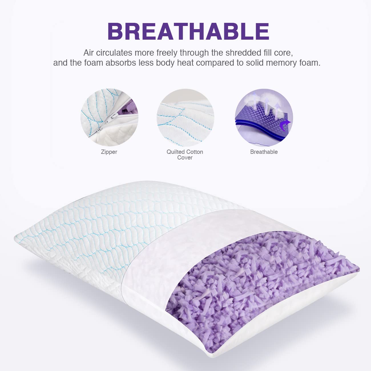 WISHSMILE in styled bedroom scene conveying restful ambiance and adaptable sleep comfort