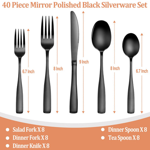 WISKEMA close-up of mirror-polished fork tines showing durable finish and elegant shine