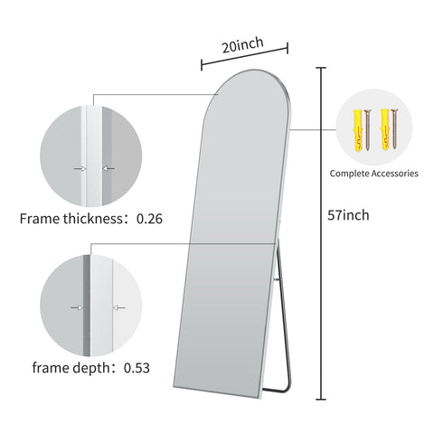 WISSMIELS mirror reflecting outfit to demonstrate true head-to-toe checking