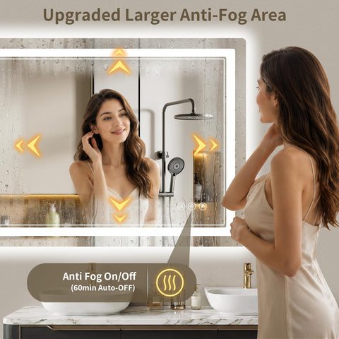 WISSMIELS mirror with measuring tape showing size-fit planning benefit