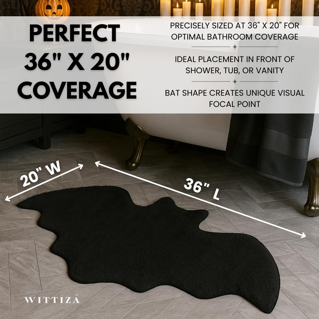 WITTIZA rubber backing detail demonstrating non-slip stability on flooring