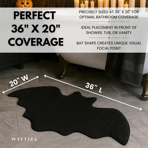 WITTIZA rubber backing detail demonstrating non-slip stability on flooring