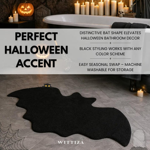 WITTIZA folded mat proving easy storage and durable machine-washable care