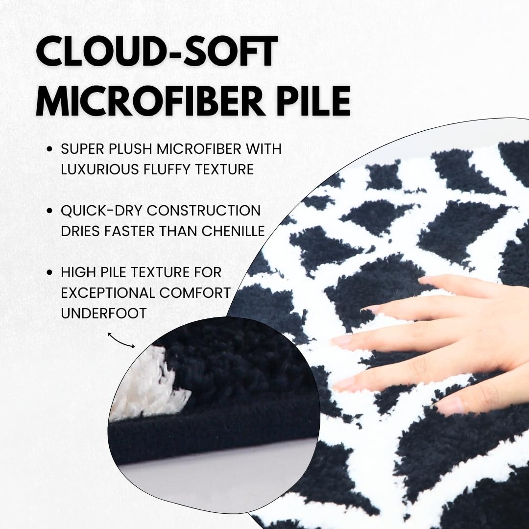 WITTIZA close-up of plush microfiber pile delivering soft comfort
