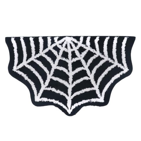 WITTIZA front view showing black and white spider web design and bold style