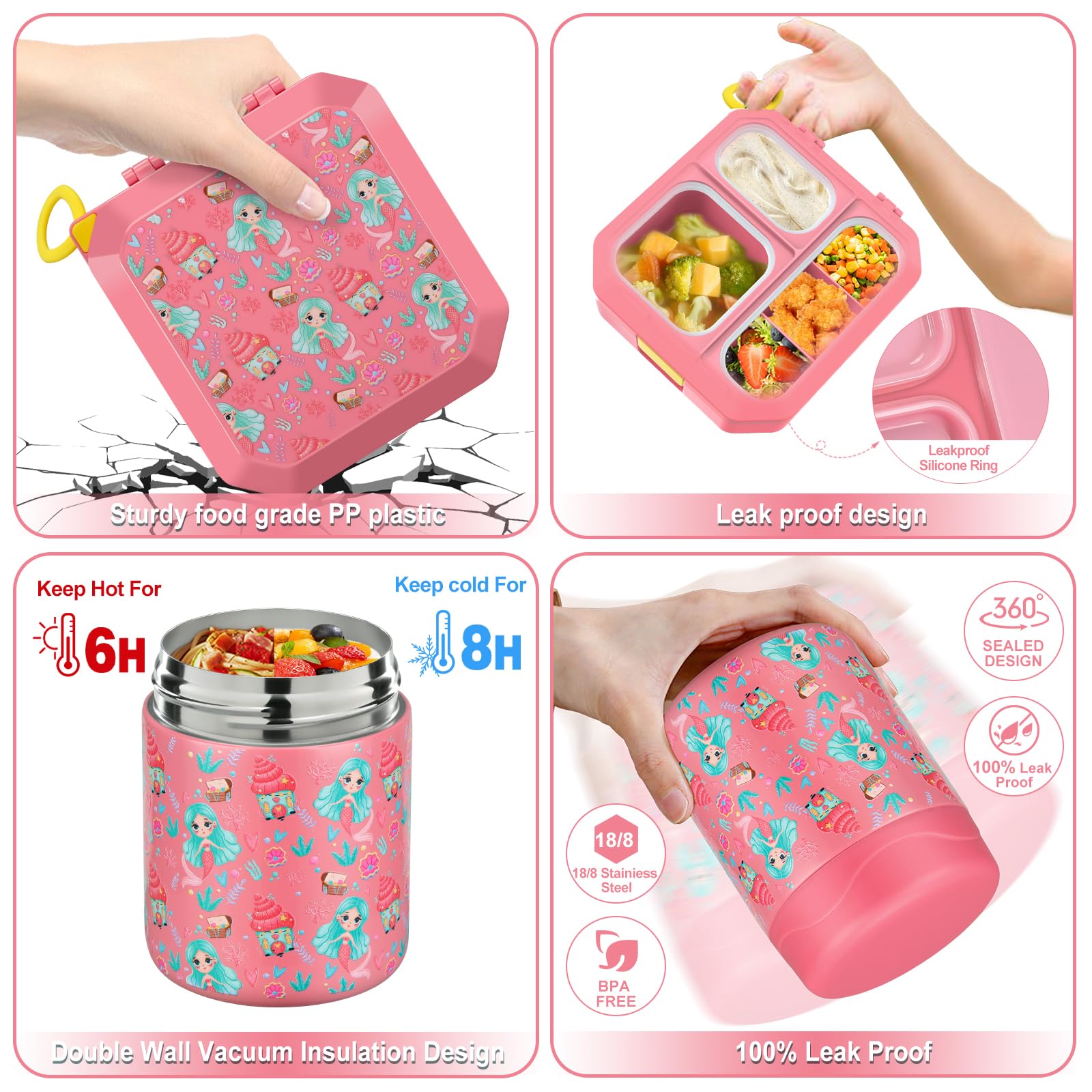 wiwens open bento compartments displaying leakproof sections and portion control